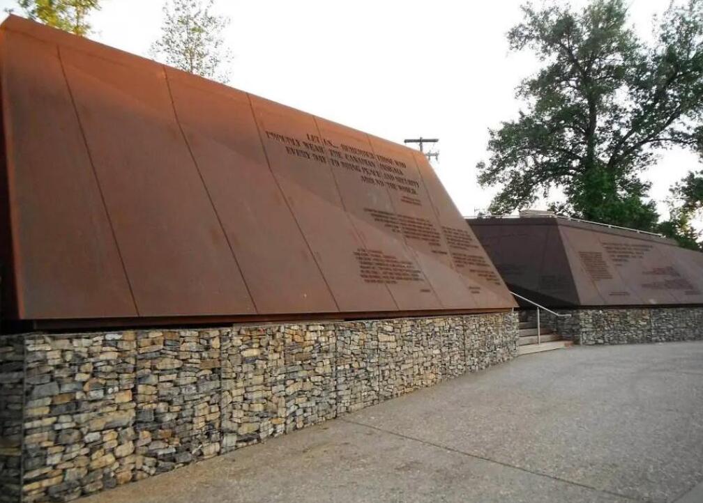 建瓯耐候钢板挡土墙