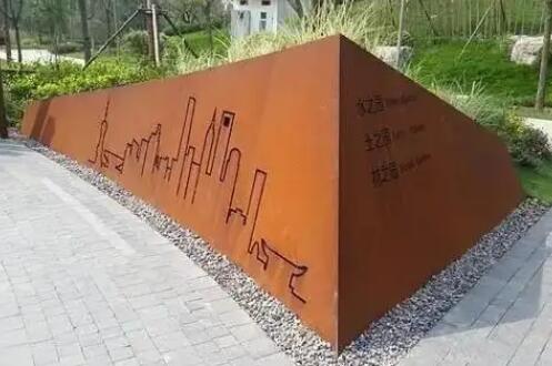 建瓯耐候钢挡土墙